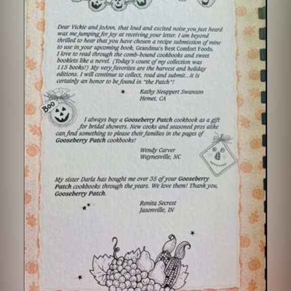 *Gooseberry Patch Fall Cooking With Family & Friends - Picture 3 of 11